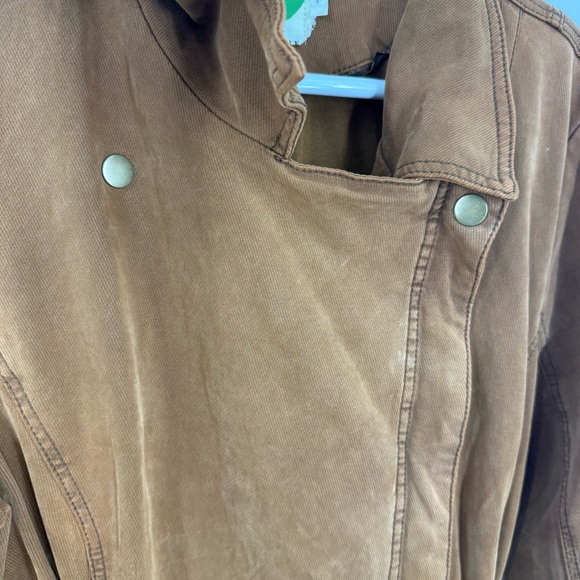 Anthropologie Everyday Belted Moto Jacket L - Picture 9 of 16